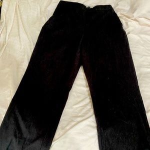 Never worn Dana Bachman dark gray slacks, size 6, straight front